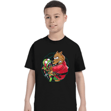 Load image into Gallery viewer, Daily_Deal_Shirts T-Shirts, Youth / XS / Black Why You Little Turtle
