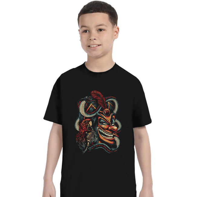 Daily_Deal_Shirts T-Shirts, Youth / XS / Black Hunger For Power