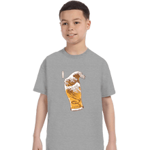 Load image into Gallery viewer, Daily_Deal_Shirts T-Shirts, Youth / XS / Sports Grey The Great Beer Wave
