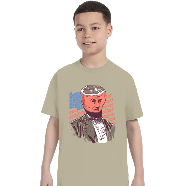 Shirts T-Shirts, Youth / XS / Sand AbraHAM Lincoln