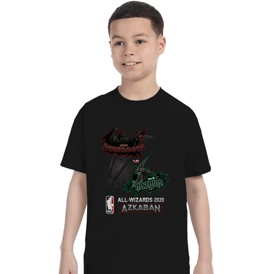 Shirts T-Shirts, Youth / XL / Black Wizard All Stars