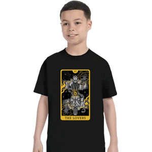 Secret_Shirts T-Shirts, Youth / XS / Black Tarot Lovers