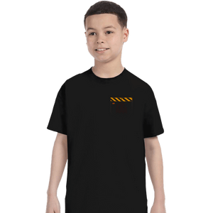 Shirts T-Shirts, Youth / XS / Black Pocket Trap