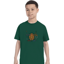 Load image into Gallery viewer, Shirts T-Shirts, Youth / XS / Forest Half Shell Heroes
