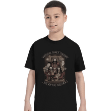 Load image into Gallery viewer, Shirts T-Shirts, Youth / XS / Black Vampire Family Portrait
