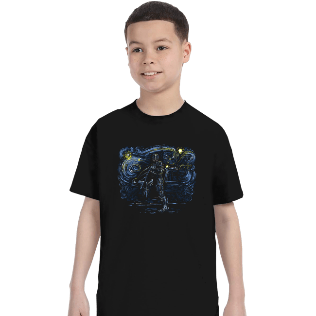 Secret_Shirts T-Shirts, Youth / XS / Black Starry Cop