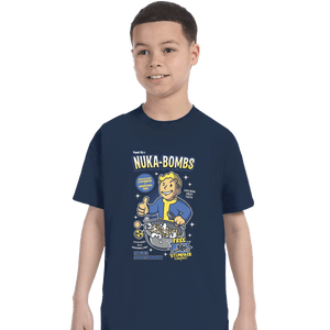 Shirts T-Shirts, Youth / XS / Navy Nuka Bombs