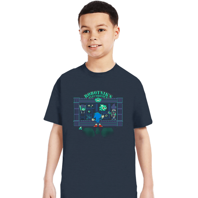 Shirts T-Shirts, Youth / XS / Dark Heather Robotnik's Electronics