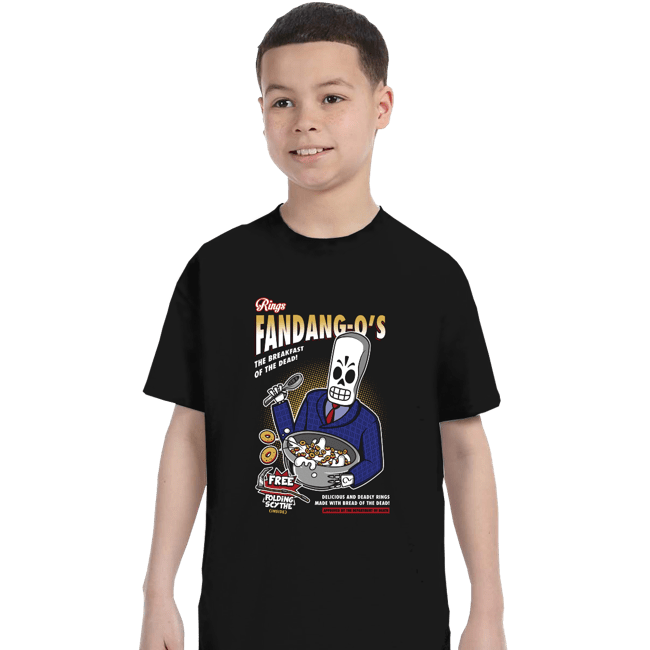 Shirts T-Shirts, Youth / XS / Black Rings Fandangos
