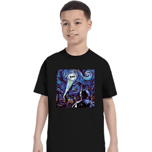 Daily_Deal_Shirts T-Shirts, Youth / XS / Black Van Gogh Never Saved Gotham