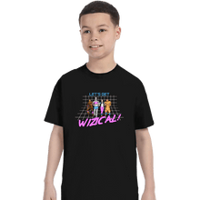 Load image into Gallery viewer, Shirts T-Shirts, Youth / XS / Black Let&#39;s Get Wizical!
