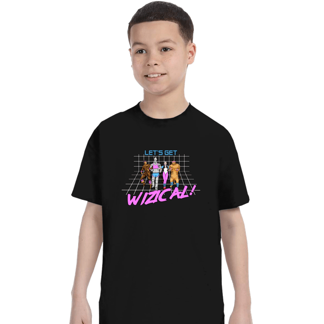 Shirts T-Shirts, Youth / XS / Black Let's Get Wizical!