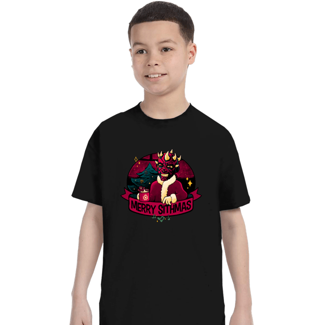 Daily_Deal_Shirts T-Shirts, Youth / XS / Black Merry Sithmas