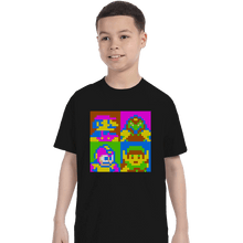 Load image into Gallery viewer, Shirts T-Shirts, Youth / XL / Black Pop NES
