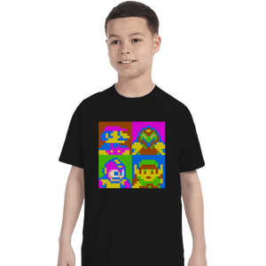 Shirts T-Shirts, Youth / XL / Black Pop NES