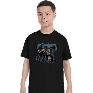 Daily_Deal_Shirts T-Shirts, Youth / XS / Black Arnie And Predator