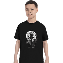 Load image into Gallery viewer, Shirts T-Shirts, Youth / XS / Black Moonlight Fateful Night
