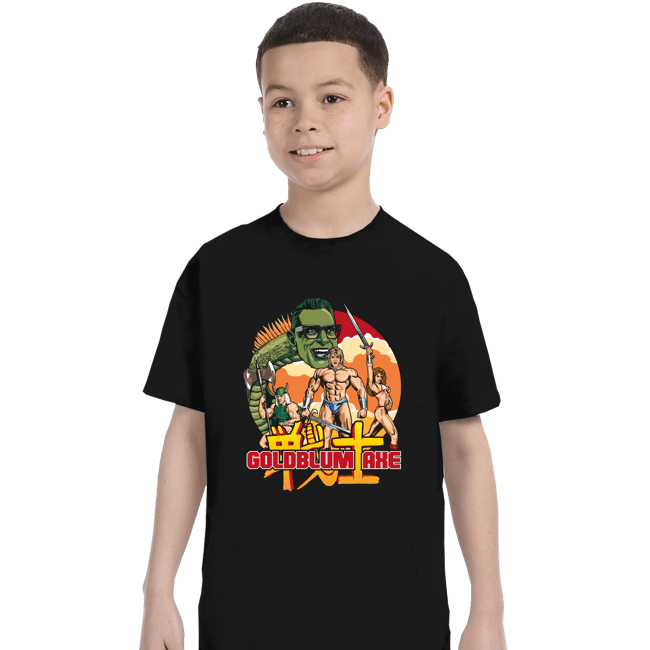Shirts T-Shirts, Youth / XS / Black Goldblum Axe