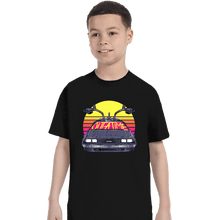 Load image into Gallery viewer, Secret_Shirts T-Shirts, Youth / XS / Black 80s Outatime
