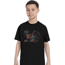 Load image into Gallery viewer, Shirts T-Shirts, Youth / XS / Black Dragon Cuties
