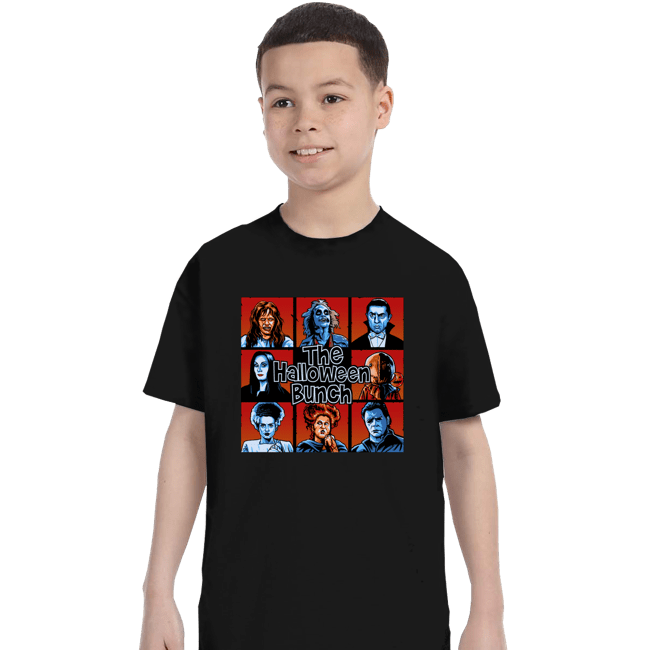 Daily_Deal_Shirts T-Shirts, Youth / XS / Black Halloween Bunch