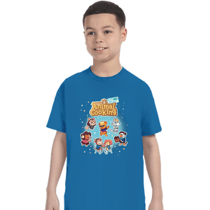 Secret_Shirts T-Shirts, Youth / XS / Sapphire Animal Crossing Cooking