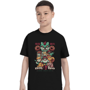 Shirts T-Shirts, Youth / XL / Black Smash Cats