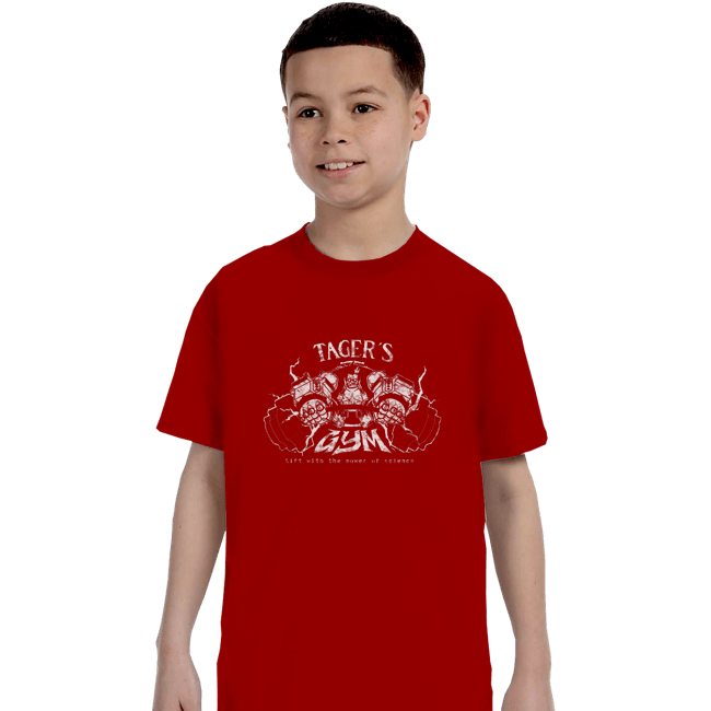 Shirts T-Shirts, Youth / XS / Red Tager's Gym