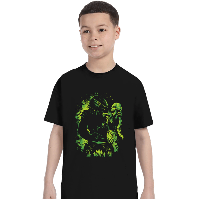 Secret_Shirts T-Shirts, Youth / XS / Black Hunter Of Humans