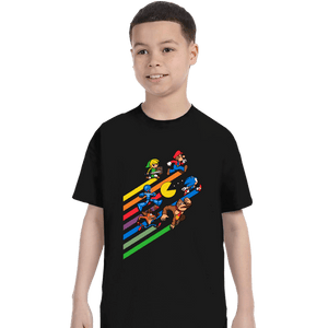 Daily_Deal_Shirts T-Shirts, Youth / XS / Black High Score Streak