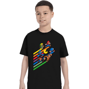 Daily_Deal_Shirts T-Shirts, Youth / XS / Black High Score Streak