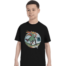 Load image into Gallery viewer, Shirts T-Shirts, Youth / XL / Black Magical Leap
