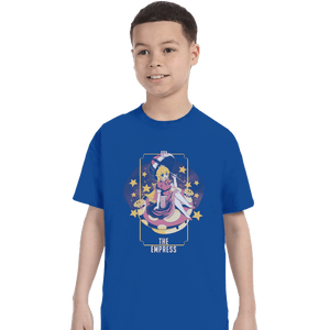 Shirts T-Shirts, Youth / XS / Royal Blue The Empress Peach