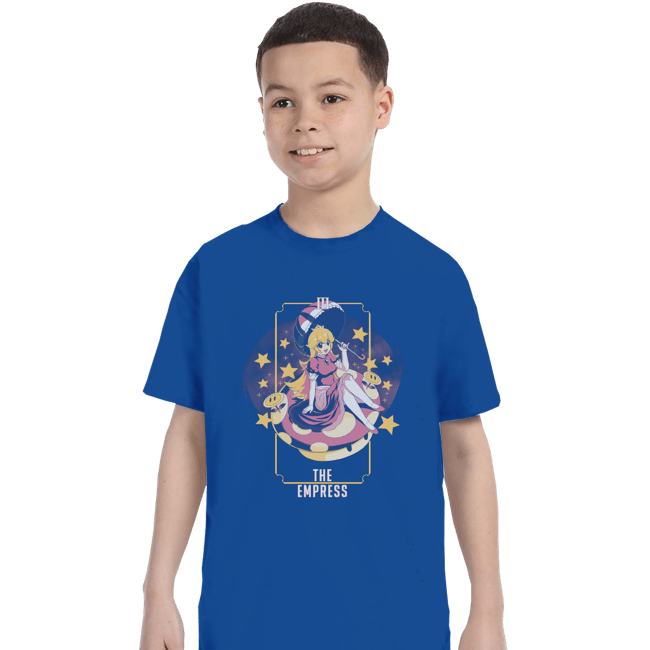 Shirts T-Shirts, Youth / XS / Royal Blue The Empress Peach