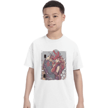 Load image into Gallery viewer, Shirts T-Shirts, Youth / XS / White Wanda Kiss
