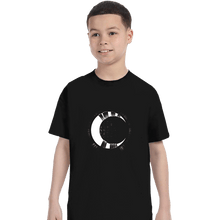 Load image into Gallery viewer, Daily_Deal_Shirts T-Shirts, Youth / XS / Black Moon Bust
