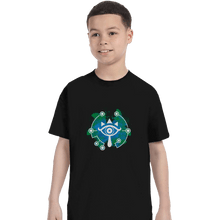 Load image into Gallery viewer, Shirts T-Shirts, Youth / XL / Black Open Your Sheikah Eye
