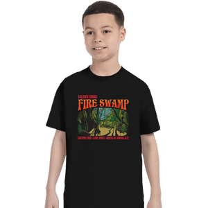 Daily_Deal_Shirts T-Shirts, Youth / XS / Black Famous Fire Swamp