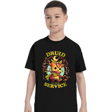 Load image into Gallery viewer, Daily_Deal_Shirts T-Shirts, Youth / XS / Black Druid&#39;s Call
