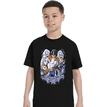 Load image into Gallery viewer, Daily_Deal_Shirts T-Shirts, Youth / XS / Black Battle Angemon

