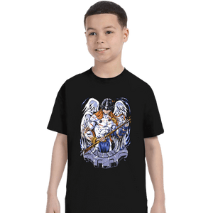 Daily_Deal_Shirts T-Shirts, Youth / XS / Black Battle Angemon