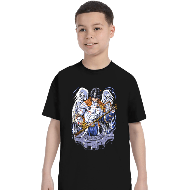 Daily_Deal_Shirts T-Shirts, Youth / XS / Black Battle Angemon