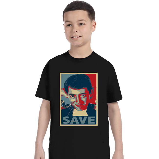 Shirts T-Shirts, Youth / XS / Black Save Ferris