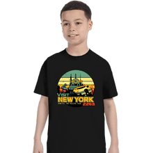 Load image into Gallery viewer, Daily_Deal_Shirts T-Shirts, Youth / XS / Black Visit New York
