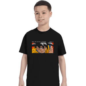 Shirts T-Shirts, Youth / XS / Black Goku Continue