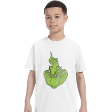 Load image into Gallery viewer, Shirts T-Shirts, Youth / XL / White FU Grinch
