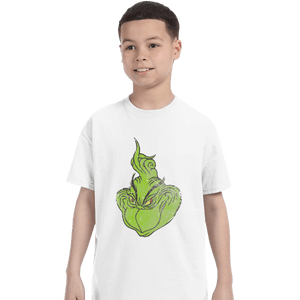 Shirts T-Shirts, Youth / XL / White FU Grinch