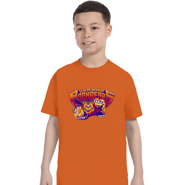 Daily_Deal_Shirts T-Shirts, Youth / XS / Orange Poohbearz!