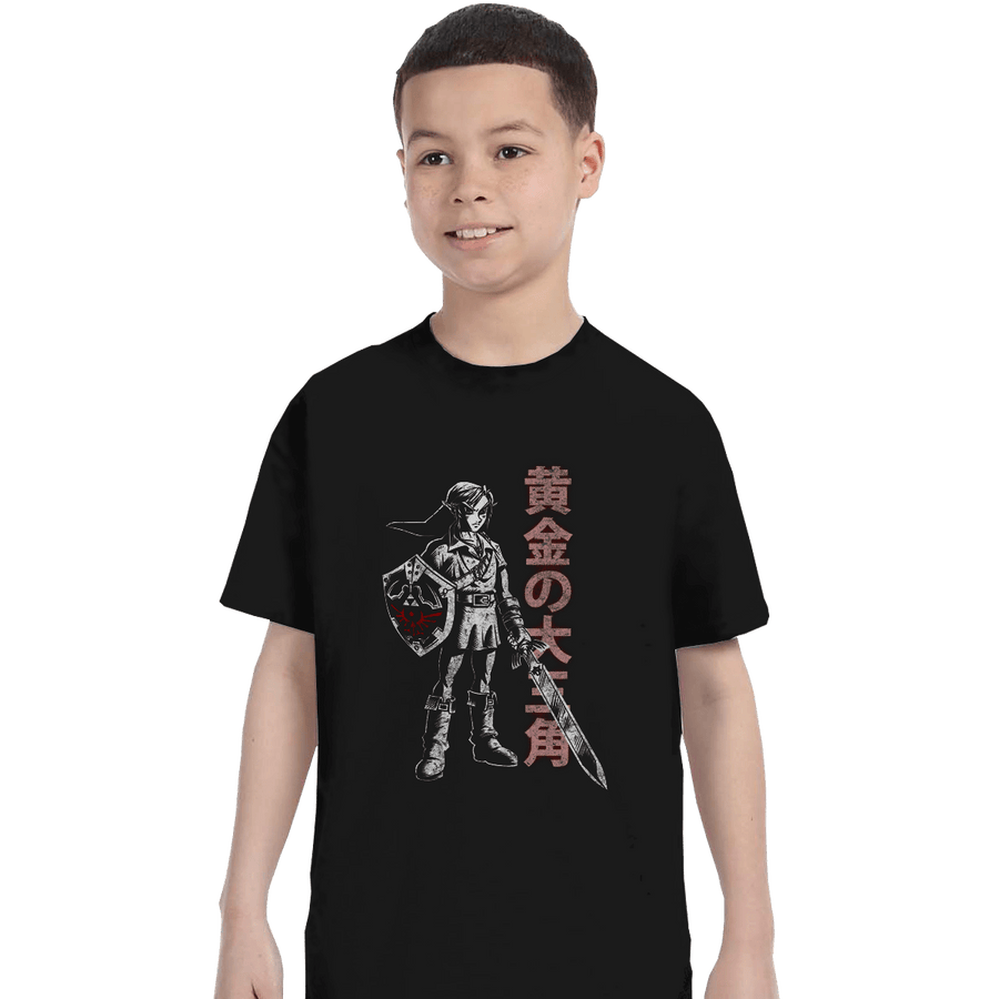Shirts T-Shirts, Youth / XL / Black Link, Hero of Time