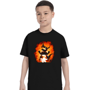 Daily_Deal_Shirts T-Shirts, Youth / XS / Black Fire Evolution